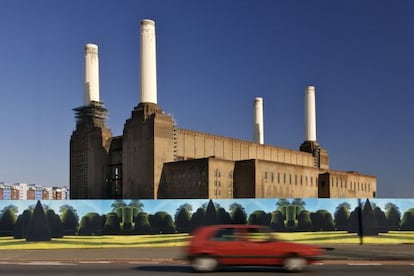 La central el&eacute;ctrica de Battersea, en Londres.
