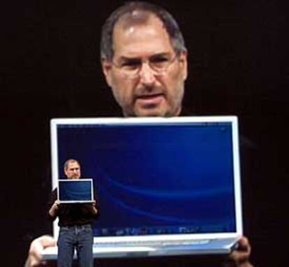 Steve Jobs, en la presentación de San Francisco.