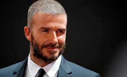 El exfutbolista David Beckham.