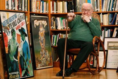 José Luis Borau, fotografiado en noviembre de 2008.