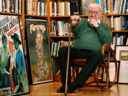 José Luis Borau, fotografiado en noviembre de 2008.