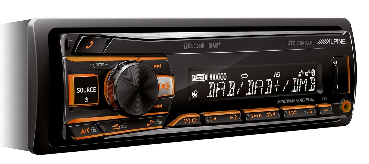 Un receptor de radio digital DAB+.