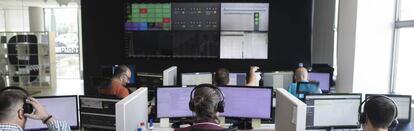 Centro de control de Gigas.