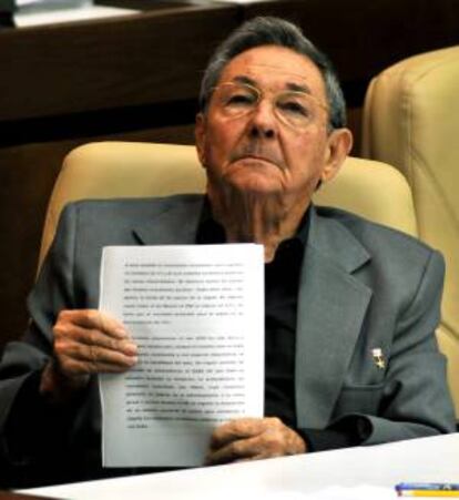 El presidente cubano Raúl Castro. EFE/Archivo