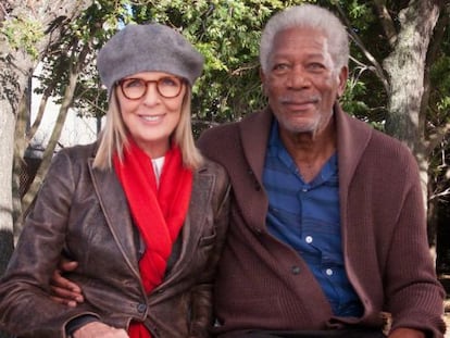 Diane Keaton y Morgan Freeman, en &#039;&Aacute;tico sin ascensor&#039;.