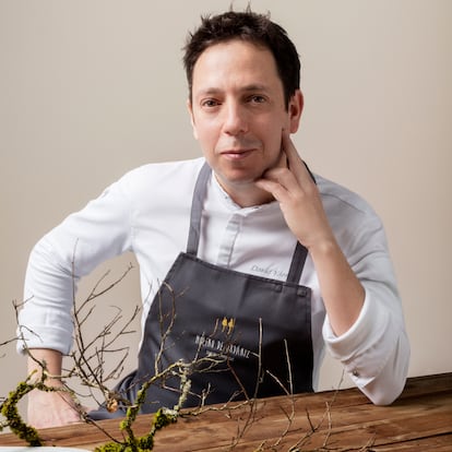 David Yárnoz, cocinero y propietario del Molino de Urdániz, en Pamplona. Imagen proporcionada por el restaurante.