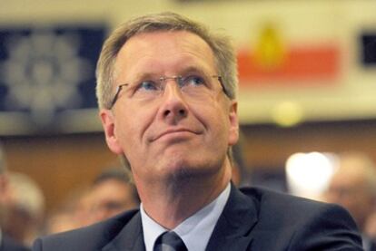 El primer ministro de Baja Sajonia, Christian Wulff, candidato a la presidencia de Alemania.