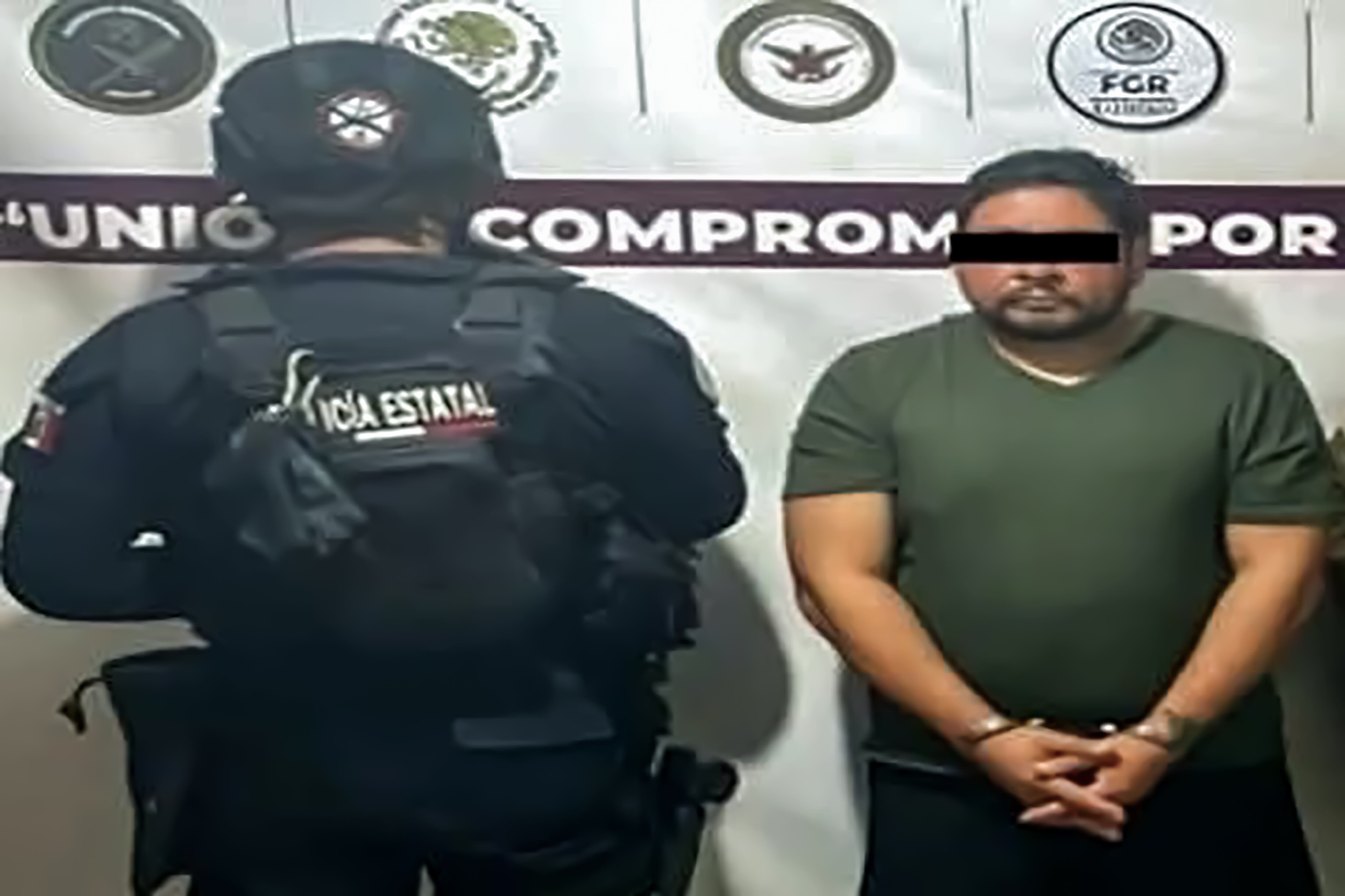 Detenido en Tabasco Beto Coca, presunto integrante de La Barredora