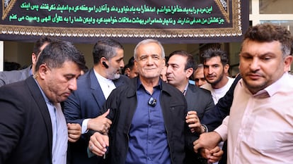 El presidente electo de Irán, Masud Pezeshkian.