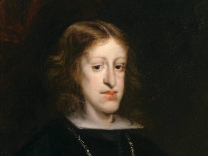 Retrato de Carlos II, pintado hacia 1680 por Juan Carreño de Miranda.