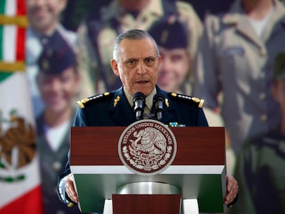 El general Salvador Cienfuegos, en una fotografía de archivo.