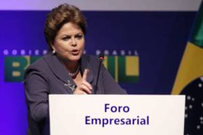 En la imagen, la presidenta de Brasil, Dilma Rousseff. EFE/Archivo