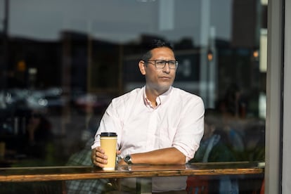 Tony Vargas, Nebraska state senator, during an interview in Omaha, Nebraska, on September 9.