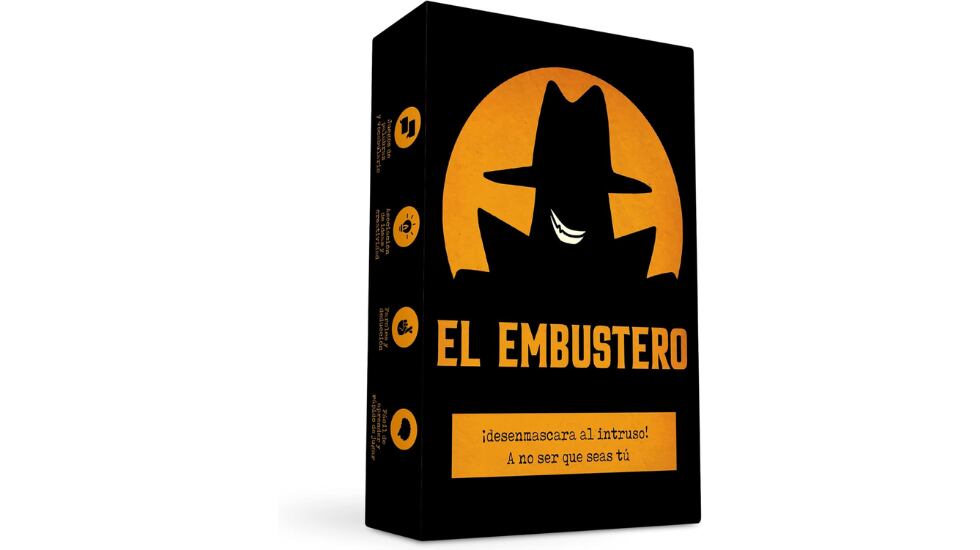 Vista del juego de mesa El Embustero.
