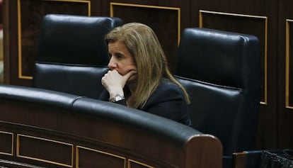 La ministra de Empleo, F&aacute;tima B&aacute;&ntilde;ez