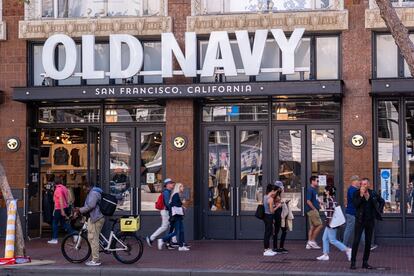 Una tienda de Old Navy, una de las marcas de GAP, en San Francisco (California)