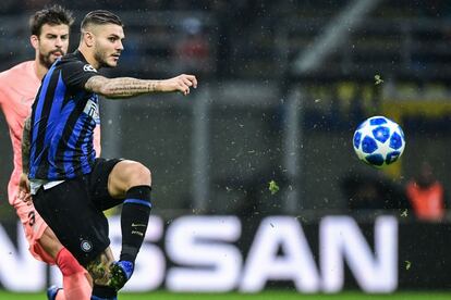 Icardi vuelve a igualar el partido de San Siro.