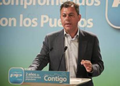 El secretario general del PP andaluz, José Luis Sanz. EFE/Archivo