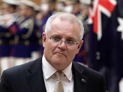 El primer ministro australiano, Scott Morrison, en Tokio el pasado noviembre.