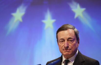Mario Draghi, presidente del BCE, en junio pasado. 