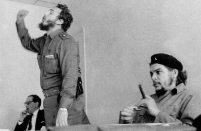 Anys 60, Fidel amb el Che Guevara.