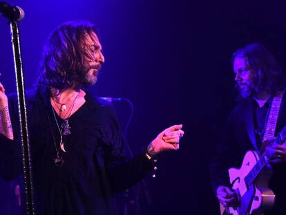 The Black Crowes en un concierto en West Hollywood (California) el pasado noviembre. 