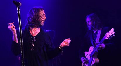 The Black Crowes en un concierto en West Hollywood (California) el pasado noviembre. 