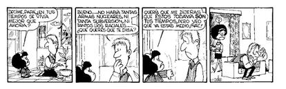 Tira cómica de 'Mafalda'.