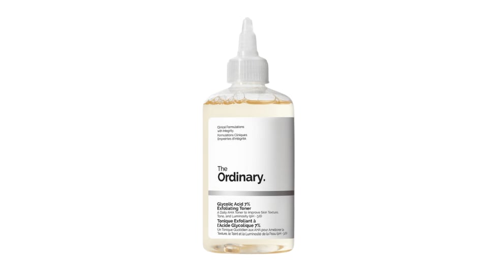 Glycolic Acid 7% Exfoliating Tone, de The Ordinary.