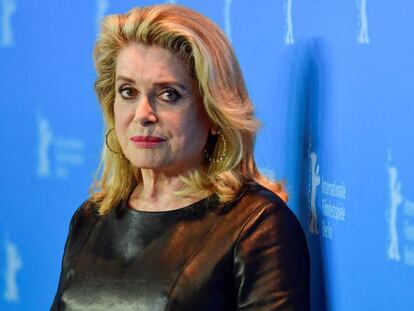 Deneuve, em fevereiro de 2017