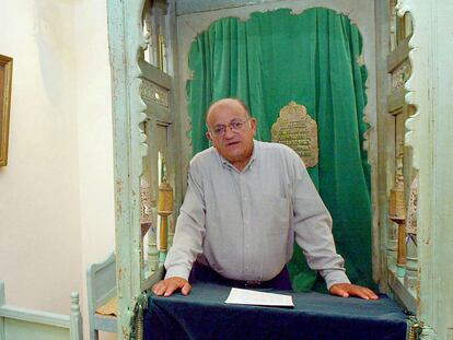 El hispanista judeo-marroquí Simon Levy en 2003.