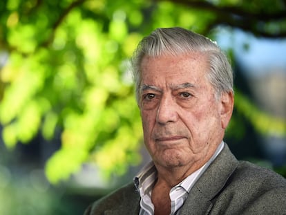 Mario Vargas Llosa, en Aix-en-Provence (Francia) en octubre de 2014.