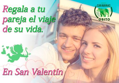 “Sorprende a tú pareja para San Valentín, con un regalo original y romántico, elige una autocaravana, un destino y ¡disfruta de un viaje de ensueño!. Os sugerimos varios destinos románticos: Cuenca (La ciudad encantada), Alcalá del Júcar, uno de los pueblos más pintorescos de Albacete, y Morella, escenario medieval.”