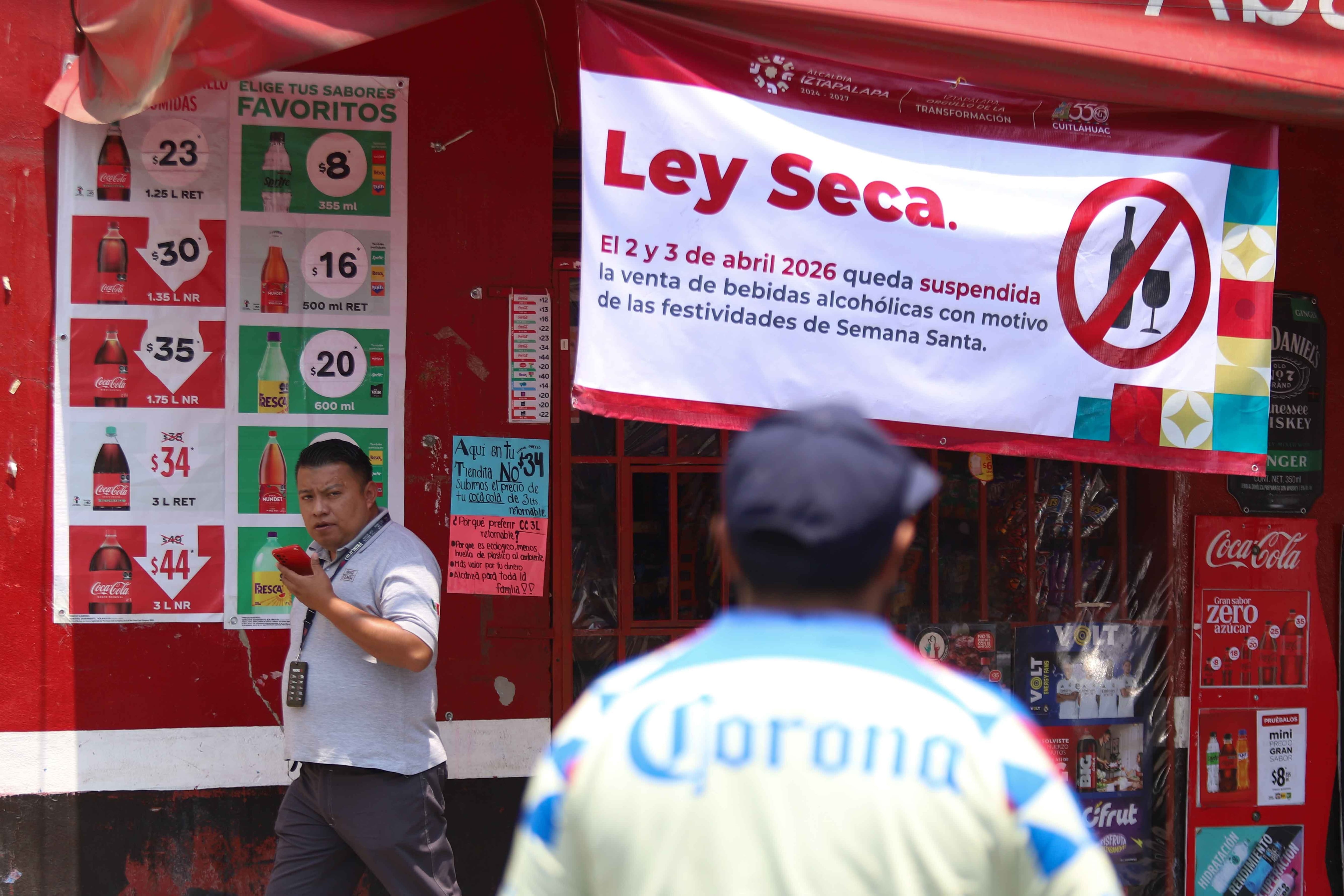 Ley seca por Semana Santa 2026 en Ciudad de México: fechas, horarios y restricciones por alcaldía