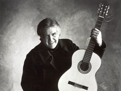 El cantautor tejano Guy Clark.
