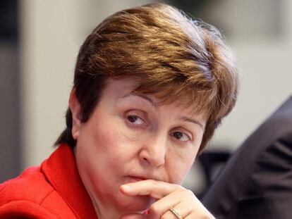 Kristalina Georgieva, directora ejecutiva del Banco Mundial.