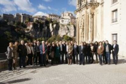Participantes en el X Seminario de Industria Farmacéutica y Medios de Comunicación.
