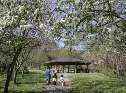 Jardín botánico de Iturraran, en el municipio guipuzcoano de Aia.