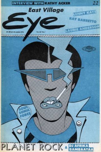 Portada de la revista 'East Village Eye', en 1982.