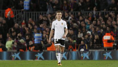 Cherychev, en el Camp Nou.