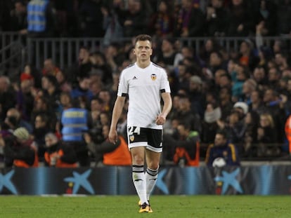 Cherychev, en el Camp Nou.