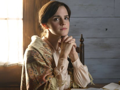 Emma Watson en su hasta ahora último papel, el de Meg March en 'Mujercitas', de Greta Gerwig (2019).