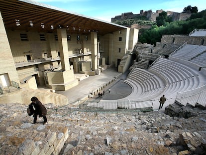 El Teatro Romano de Sagunt en la actualidad, tras la rehabilitación realizada por Grassi y Portaceli.