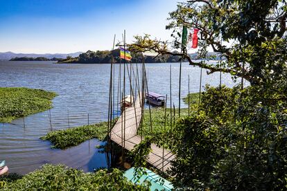 El muelle de la Reserva Ecológica Nanciyaga.