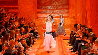 Desfile de la colección primavera/verano 2024 de Louis Vuitton, este martes 3 de octubre en la semana de la moda de París.