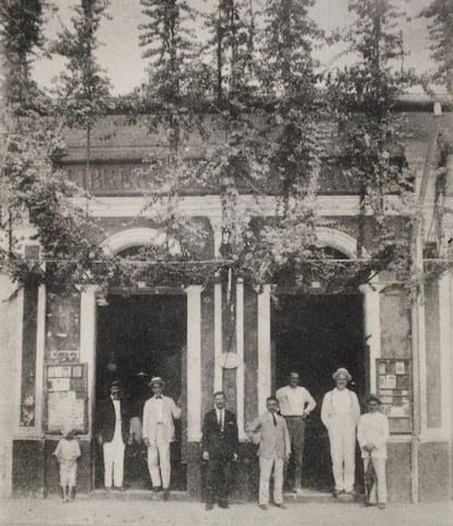 A libraría Amigos del País, de César Mosquera, en Iquitos (Perú).