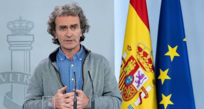 El director del Centro de Alertas y Emergencias Sanitarias del Ministerio de Sanidad, Fernando Simón.