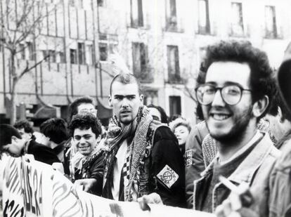 Una de las imágenes de una de las exposiciones del Canino Punk Fest.