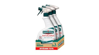 Sanytol antiácaros sobre fondo blanco.