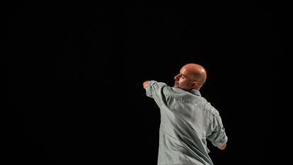 Jesús Rubio Gamo interpretando 'El hermoso misterio que nos une'.